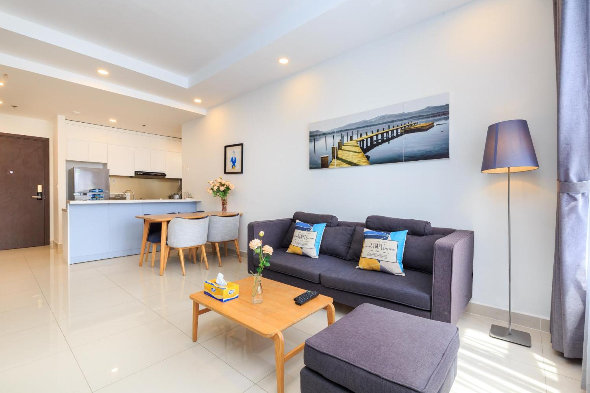 Căn hộ Tresor Apartments#center#poolgym Free Accept 25 Nights Above